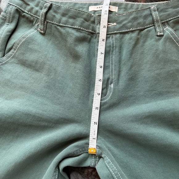 NWOT Pacsun Teal Low Rise Carpenter Pants. 90’s. Denim. Never worn. Grunge. - Picture 9 of 16